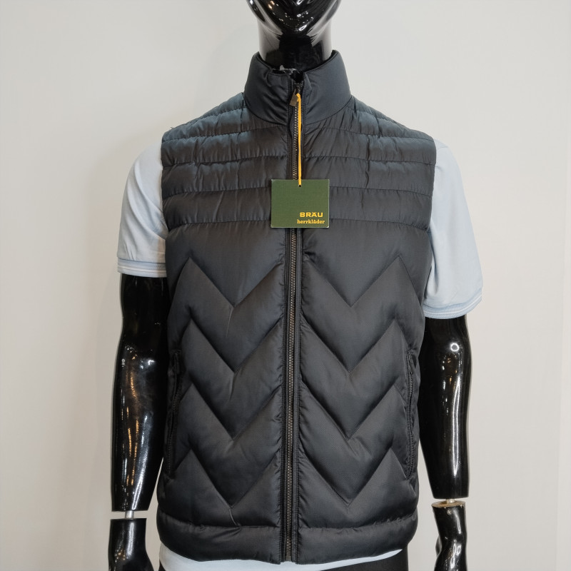 Brau Herrklader Black Half Jacket with Zipper - Men's Premium European Outerwear | Lusam Collections Nairobi