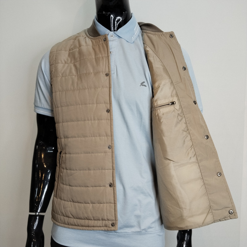 Jakamen Cream Half Jacket | Lightweight Designer Outerwear Made in Turkey