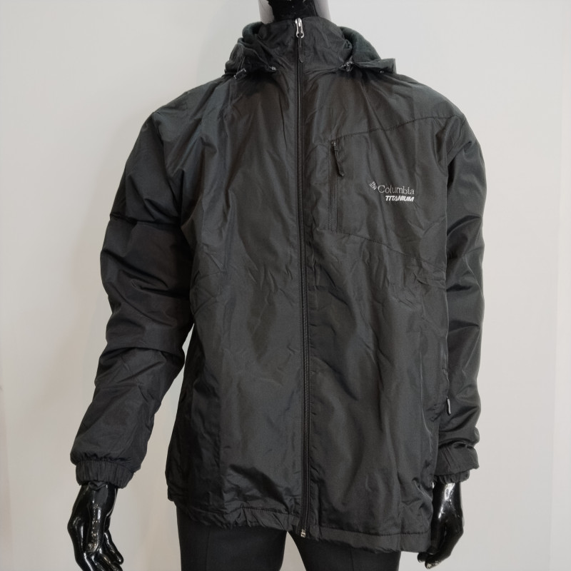 Columbia Titanium Black Jacket - Men's High-Performance Outdoor Jacket | Maximum Comfort | Lusam Collections Nairobi